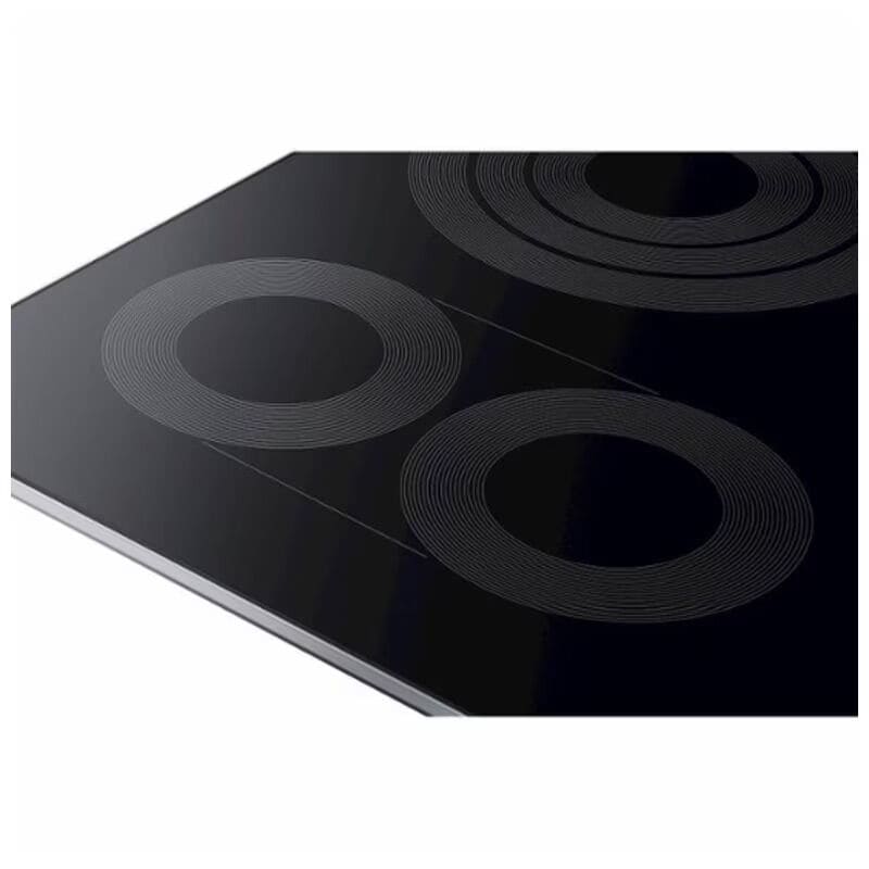 Samsung NZ36K7570RS 36 in. 5-Burner Smart Electric Cooktop with Simmer Burner & Power Burner - Stainless Steel