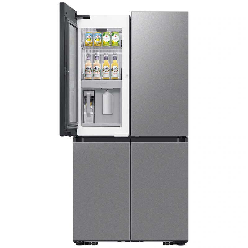 Samsung RF29DB9700QL Bespoke 36 in. 28.6 cu. ft. Smart 4-Door Flex French Door Refrigerator with Temperature Controlled Beverage Center & Internal Water Dispenser - Fingerprint Resistant Stainless Steel