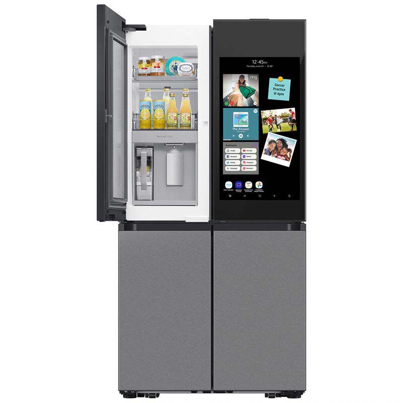 Samsung RF29DB9900QD Bespoke 36 in. 28.6 cu. ft. Smart 4-Door French Door Refrigerator with Internal Water Dispenser - Fingerprint Resistant Stainless