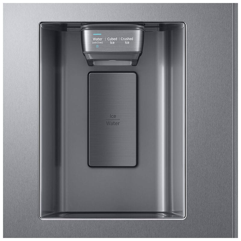 Samsung Family Hub Series36 in. 26.7 cu. ft. Smart Side by Side Refrigerator with Ice & Water Dispenser - Stainless Steel