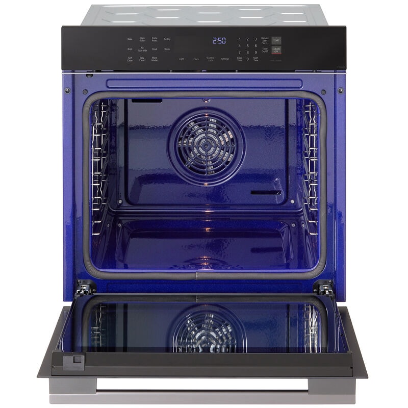 LG WSED3023B 24 in. 3 cu. ft. Smart Electric Single Wall Oven with True European Convection - Black