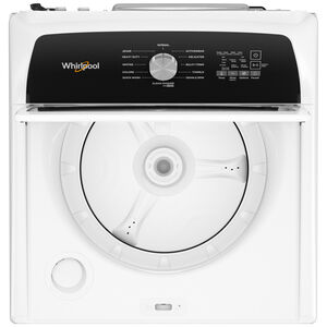Whirlpool 28 in. 4.5 cu. ft. Top Load Washer with Agitator - White