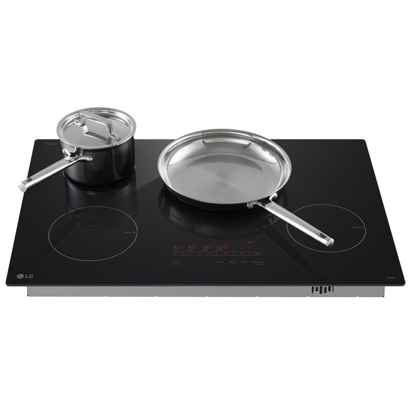 LG CBIH3013BE 30 in. 4-Burner Smart Induction Cooktop with Simmer Burner & Power Burner - Black