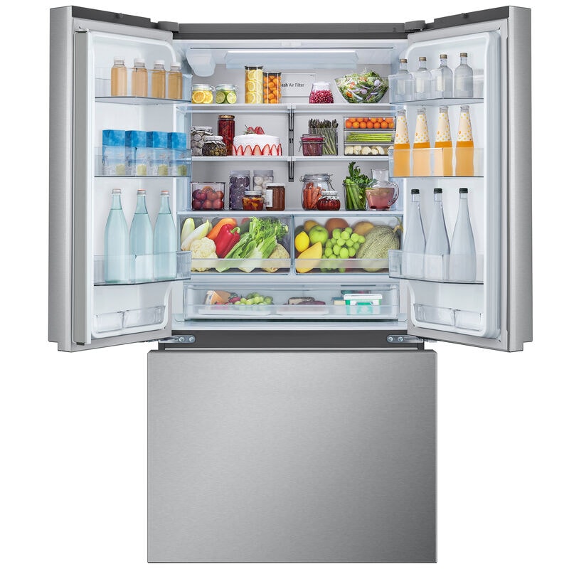 LG LRFLC2716S 36 in. 26.5 cu. ft. Smart Counter Depth French Door Refrigerator with Internal Water Dispenser - PrintProof Stainless Steel