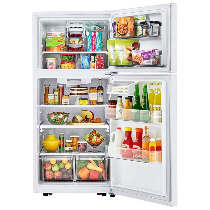 LG LTCS20020W 30 in. 20.2 cu. ft. Top Freezer Refrigerator - White