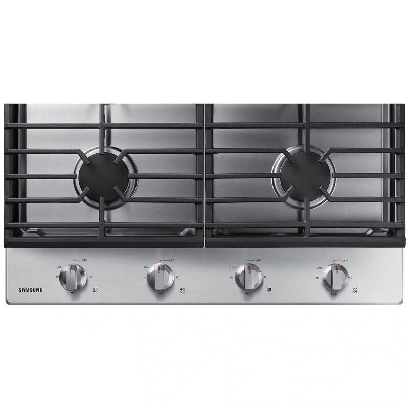Samsung NA30R5310FS 30 in. 4-Burner Natural Gas Cooktop with Simmer Burner & Power Burner - Stainless Steel