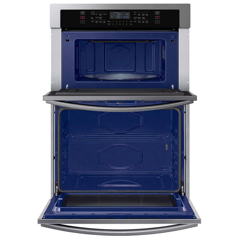 Samsung NQ70T5511DS 30 in. 7 cu. ft. Smart Electric Microwave/Wall Oven Combo with Sensor Cooking - Stainless Steel