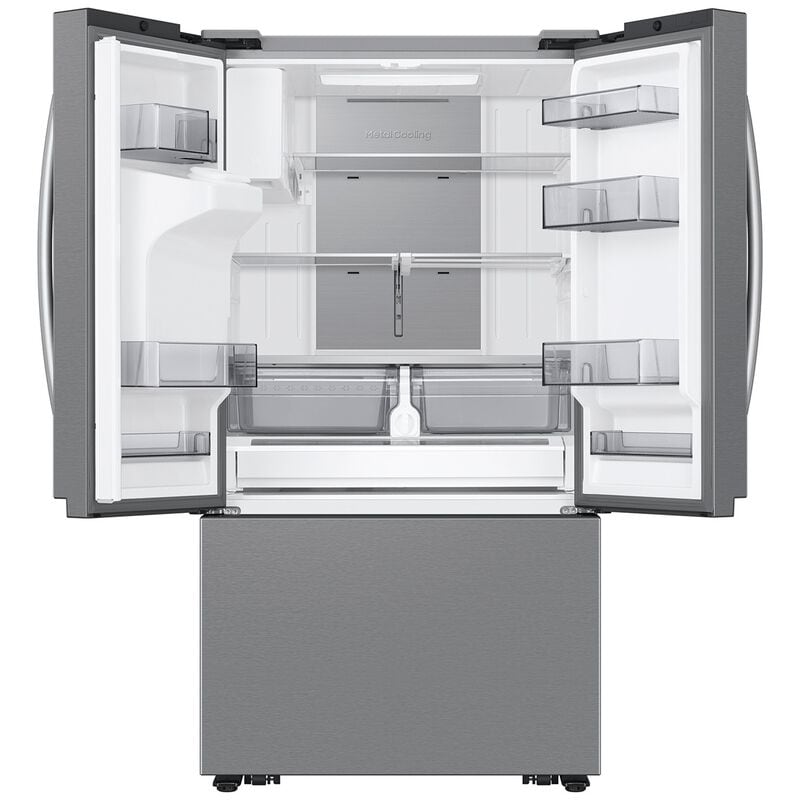 Samsung RF27CG5900SR 36 in. 25 cu. ft. Smart Counter Depth French Door Refrigerator with Ice & Water Dispenser - Fingerprint Resistant Stainless