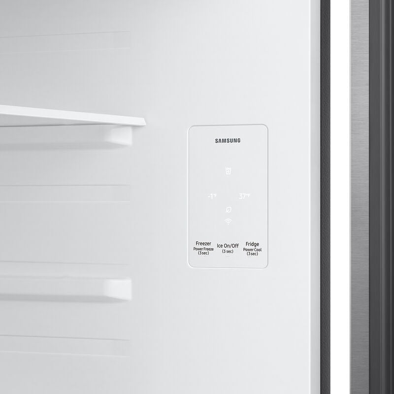 Samsung RT70F18LRSR 28 in. 17.5 cu. ft. Smart Garage-Ready Top Freezer Refrigerator - Fingerprint Resistant Stainless Steel