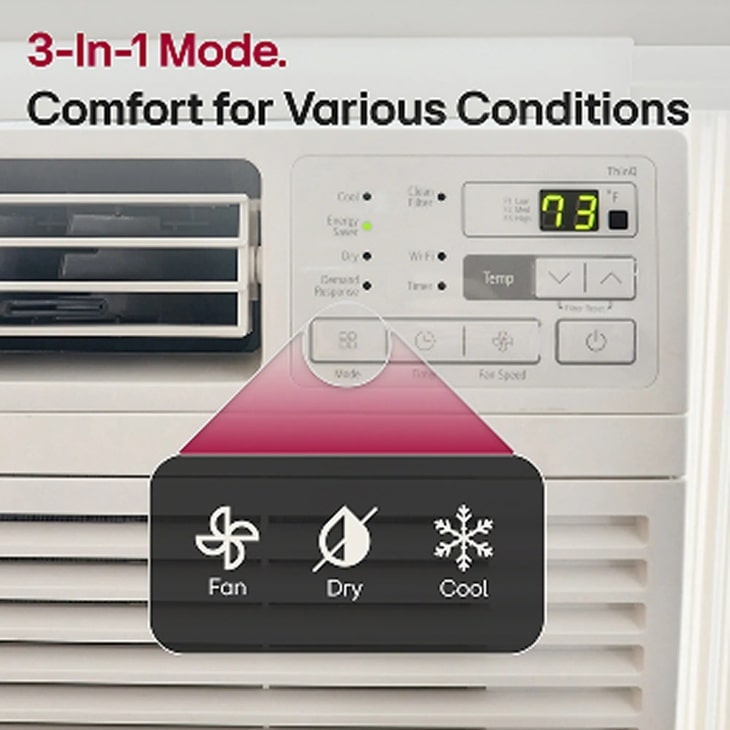 LG LW1521ERSM1 air conditioner product image 2
