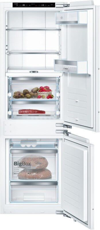 800 Series Built-in Bottom Freezer Refrigerator 22" Softclose(R) Flat Hinge B09IB91NSP - (B09IB91NSP) - BOSCH