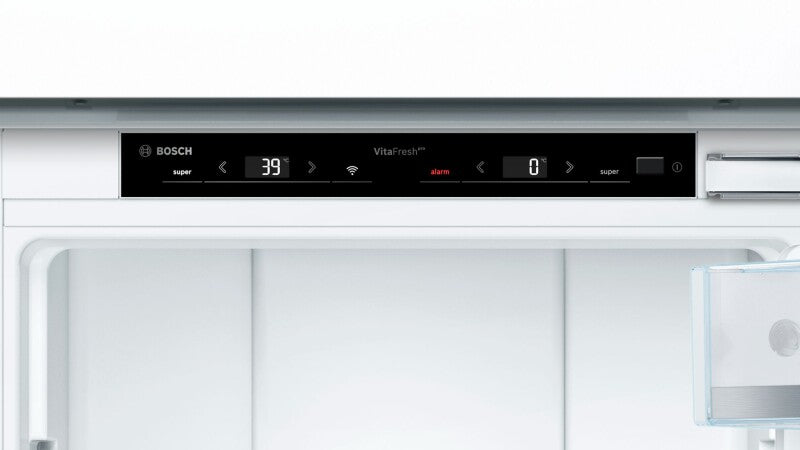 800 Series Built-in Bottom Freezer Refrigerator 22" Softclose(R) Flat Hinge B09IB91NSP - (B09IB91NSP) - BOSCH