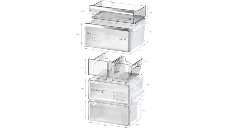 800 Series Freestanding Bottom Freezer Refrigerator 24" Black - (B24CB80ESB) - BOSCH