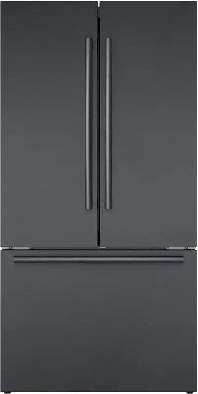 800 Series French Door Bottom Mount Refrigerator 36" Black Stainless Steel - (B36CT80SNB) - BOSCH