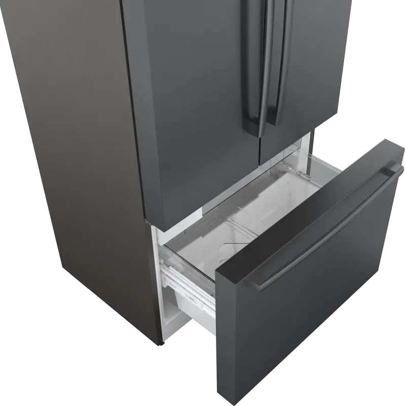 800 Series French Door Bottom Mount Refrigerator 36" Black Stainless Steel - (B36CT80SNB) - BOSCH