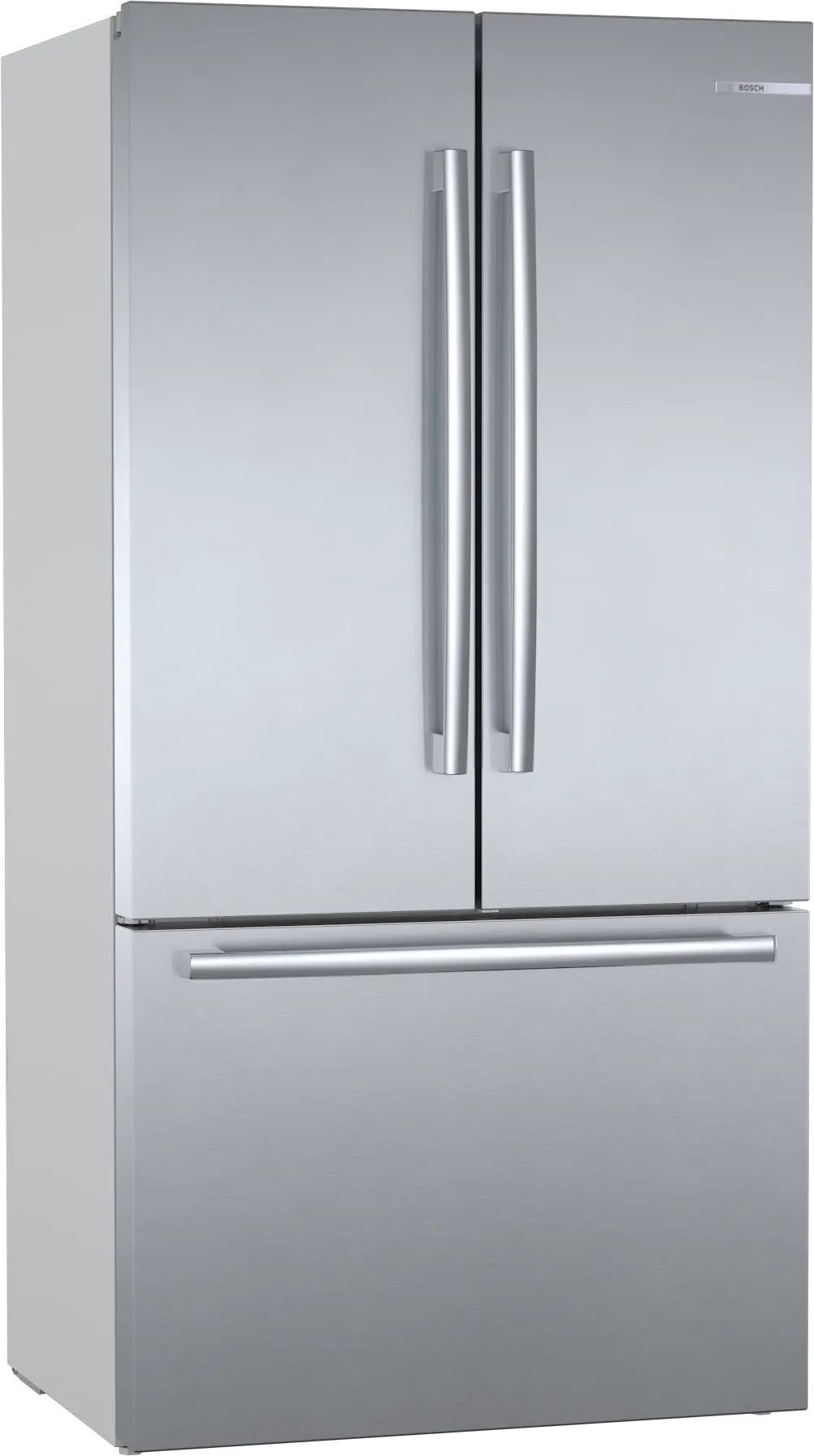 800 Series French Door Bottom Mount Refrigerator 36" Stainless steel (with anti-fingerprint) - (B36CT80SNS) - BOSCH