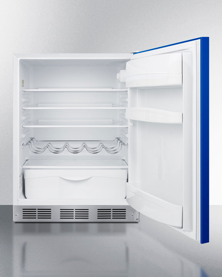 24" Wide All-refrigerator, ADA Compliant - (BAR611WHBADA)