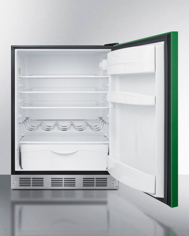 24" Wide All-refrigerator, ADA Compliant - (BAR631BKGADA)
