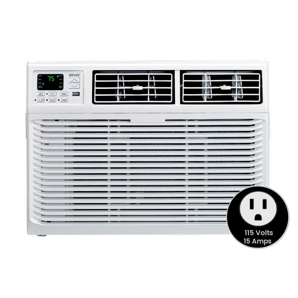 Bevoi 10,000 BTU EasyCool Window Air Conditioner with Remote BEV10WiNCC | 115V 15A in White