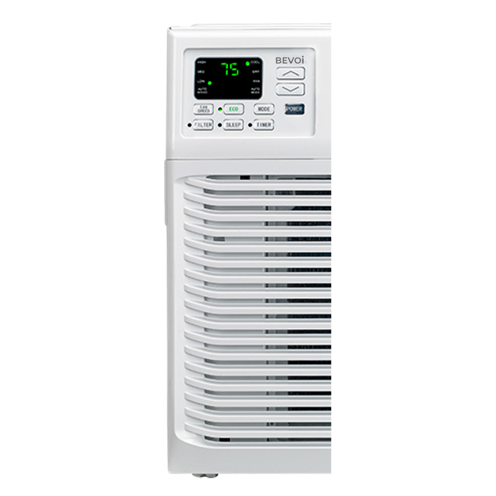 Bevoi 10,000 BTU EasyCool Window Air Conditioner with Remote BEV10WiNCC | 115V 15A in White