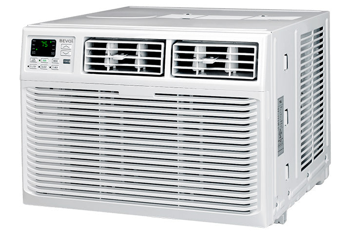Bevoi BEV12WiNHFMID 12,000 BTU Window Air Conditioner Heat and Cool 220V 20A in White