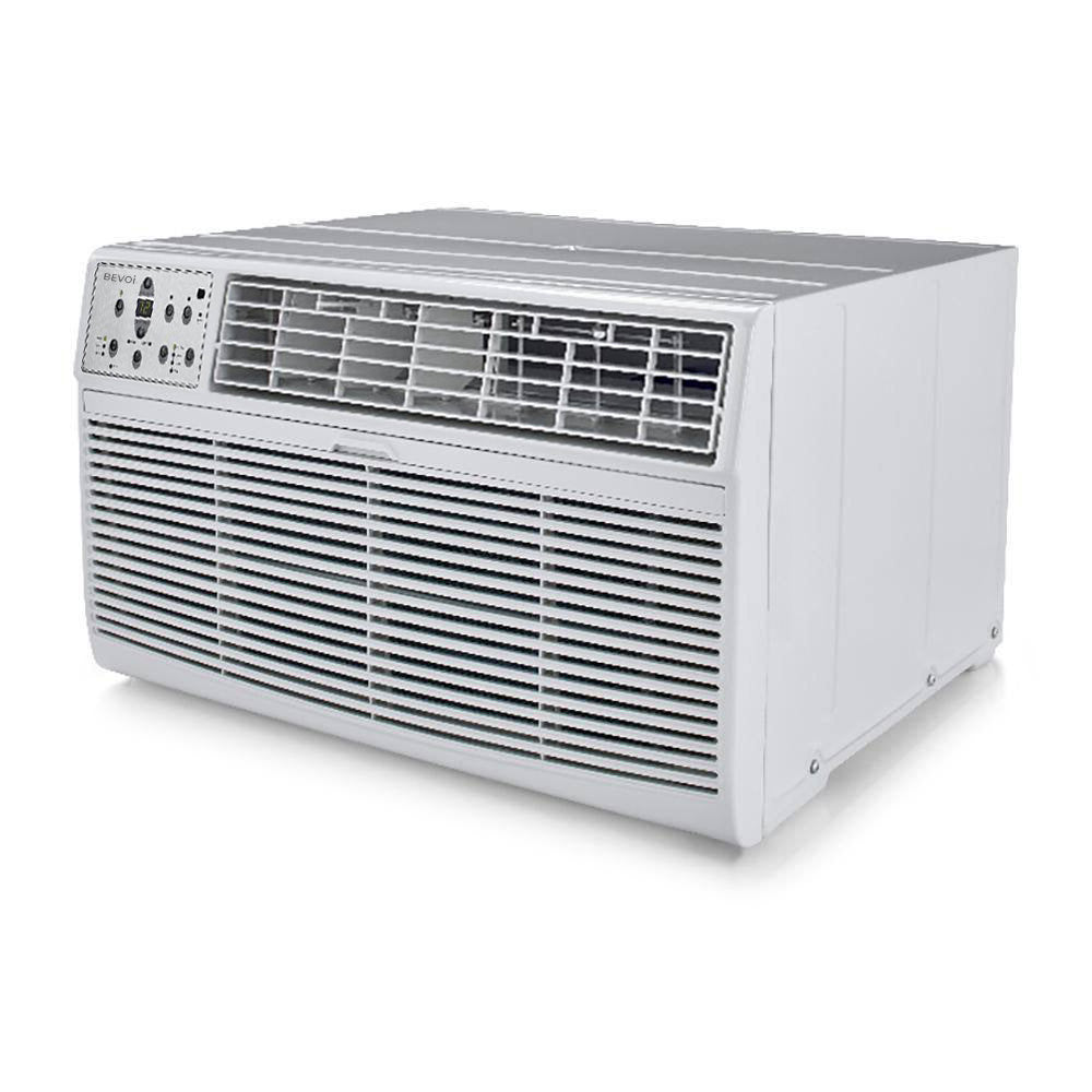 Bevoi 12,000 BTU Through-the-Wall Air Conditioner – Cooling Only BEVTTW121C |115V 15A in White
