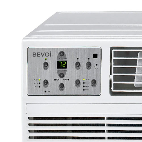 Bevoi 12,000 BTU Through The Wall Air Conditioner Heat and Cool BEVTTW122H | 230V 20A in White