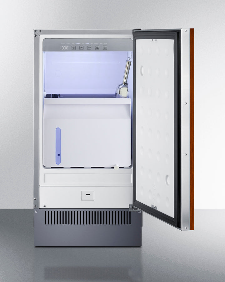 18" Wide Clear Icemaker (Panel Not Included) - (BIM182IFLHD)