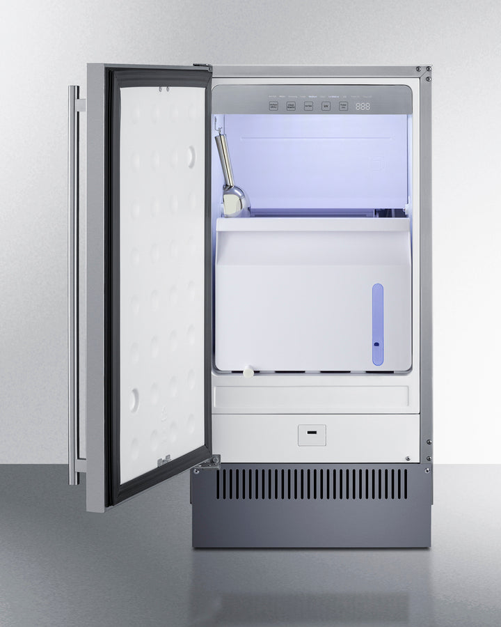 18" Wide Clear Icemaker - (BIM182LHD)