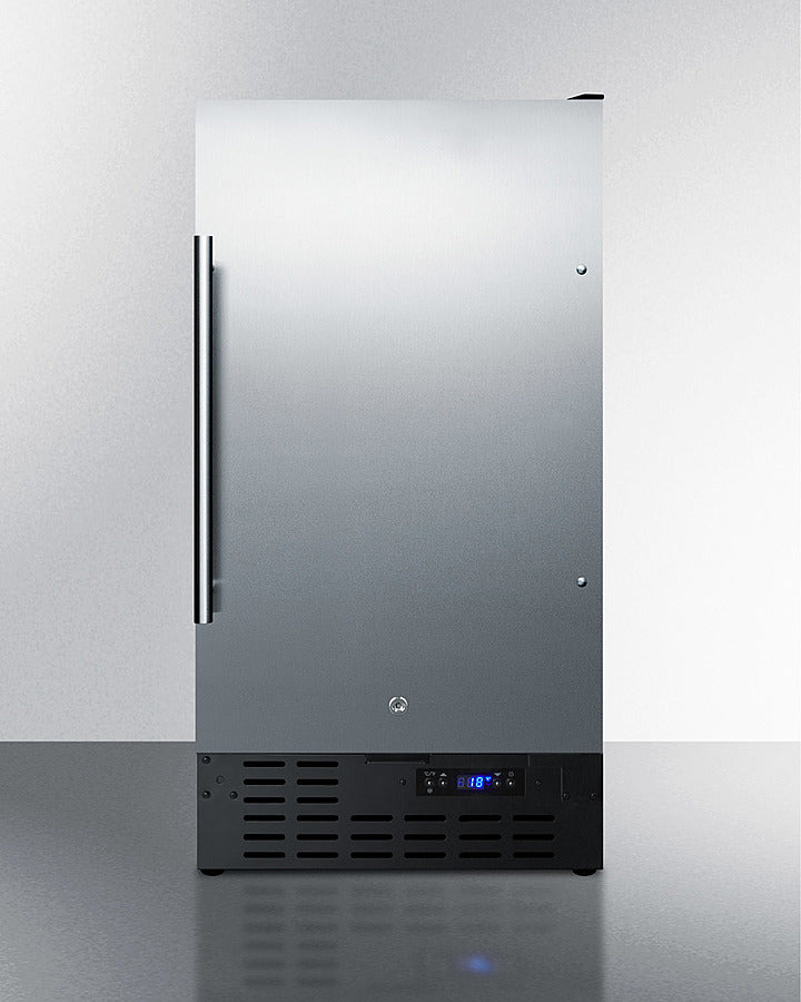 18" 8 Lb. Drain-free Icemaker - (BIM18SS)
