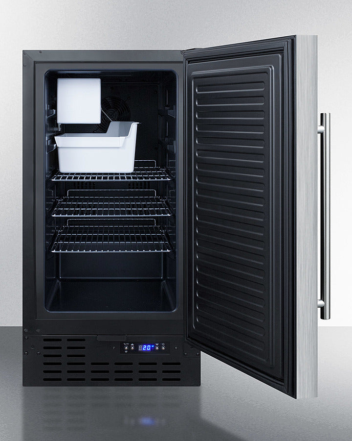 18" 8 Lb. Drain-free Icemaker, ADA Compliant - (BIM18SSADA)