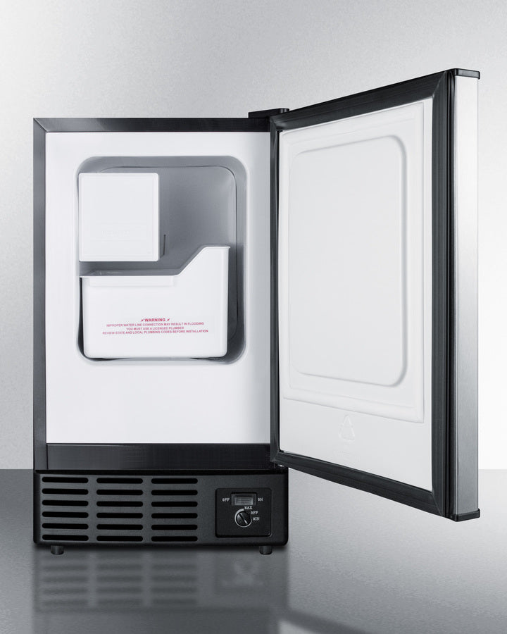 12 lb. Drain-Free Icemaker - (BIM25)