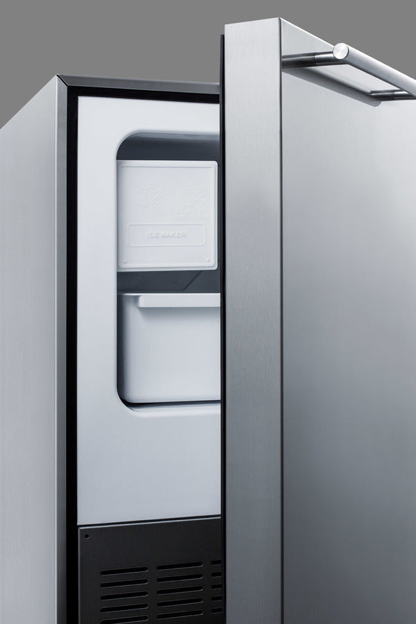 12 lb. Drain-Free Icemaker, ADA Compliant - (BIM25H32)