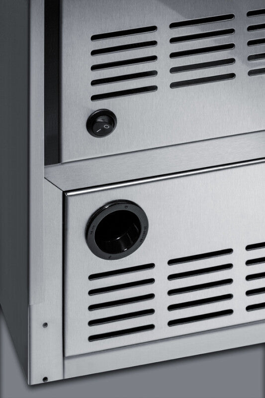 12 lb. Drain-Free Icemaker, ADA Compliant (Panel Not Included) - (BIM25H32IF)
