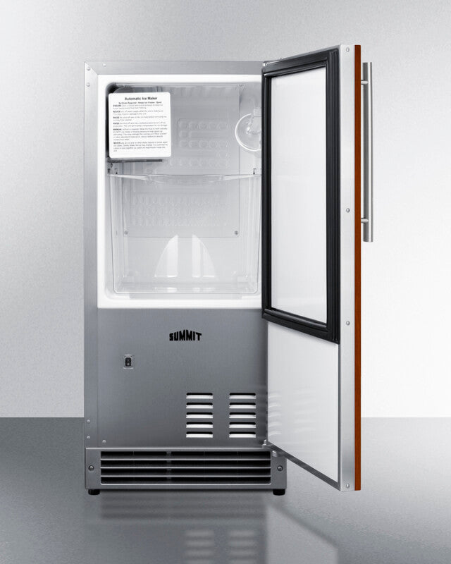 15" Wide 25 lb. Drain-Free Icemaker, ADA Compliant (Panel Not Included) - (BIM26H32IF)
