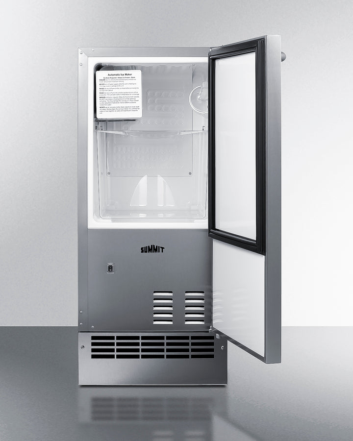 25 lb. Drain-Free outdoor Icemaker - (BIM271OS)
