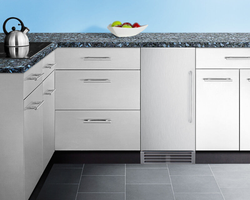 Built-in Outdoor 50 Lb. Clear Icemaker, ADA Compliant - (BIM47OSADA)