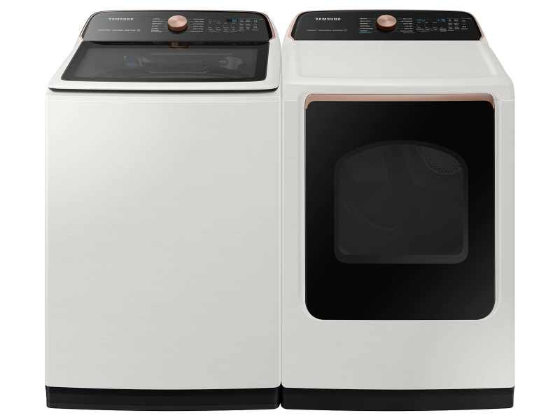 Smart Top Load Super Speed Wash Washer and Smart Steam Sanitize+ Electric Dryer with package - (BNDL1634930226739)