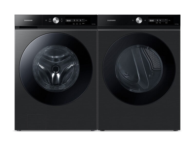 Bespoke 4.6 cu. ft. Large Capacity Front Load Washer with Super Speed Wash and Electric Dryer with Super Speed Dry and AI Smart Dial - (BNDL1668782362148)
