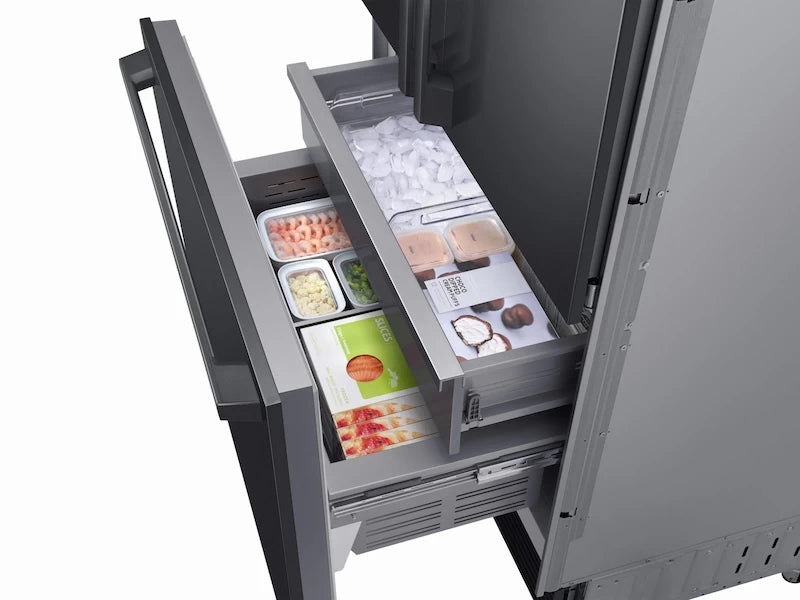 21 cu ft. Capacity 3-Door French Door Panel Ready 36" Built-In Chef Collection Refrigerator - (BRF365200AP) - SAMSUNG