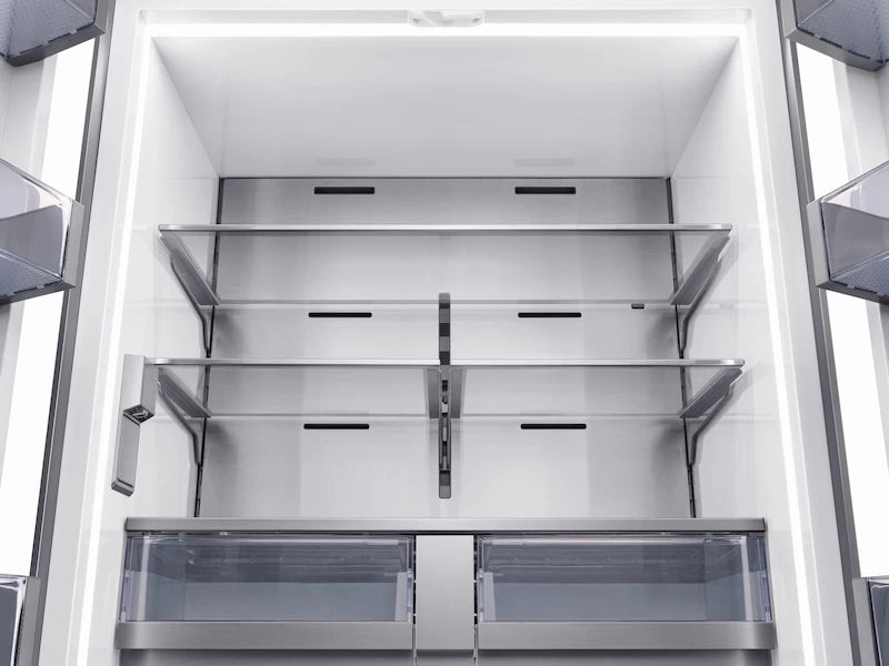 21 cu ft. Capacity 3-Door French Door Panel Ready 36" Built-In Chef Collection Refrigerator - (BRF365200AP) - SAMSUNG