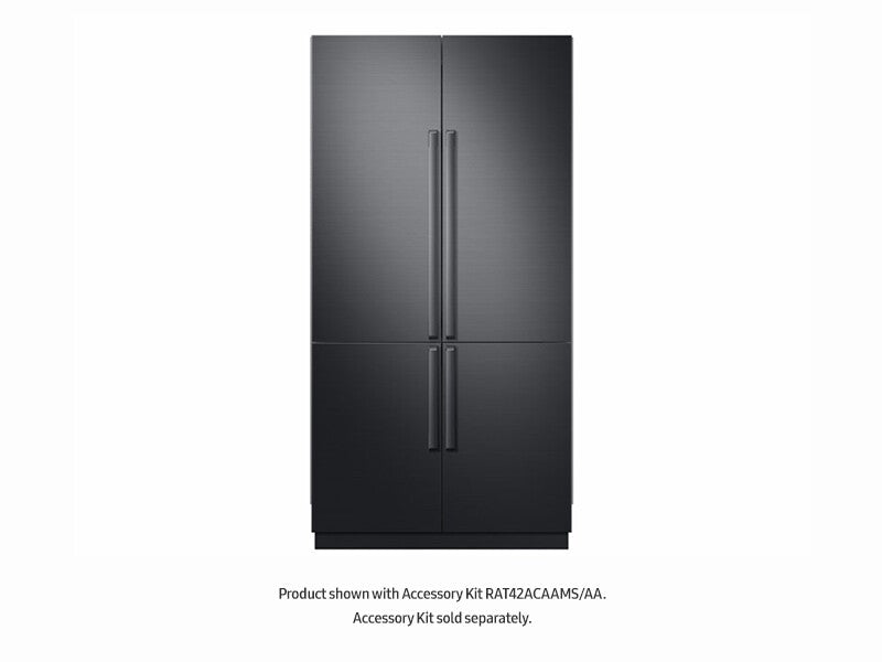24 cu ft. Capacity 4-Door French Door Panel Ready 42" Built-In Chef Collection Refrigerator - (BRF425200AP) - SAMSUNG