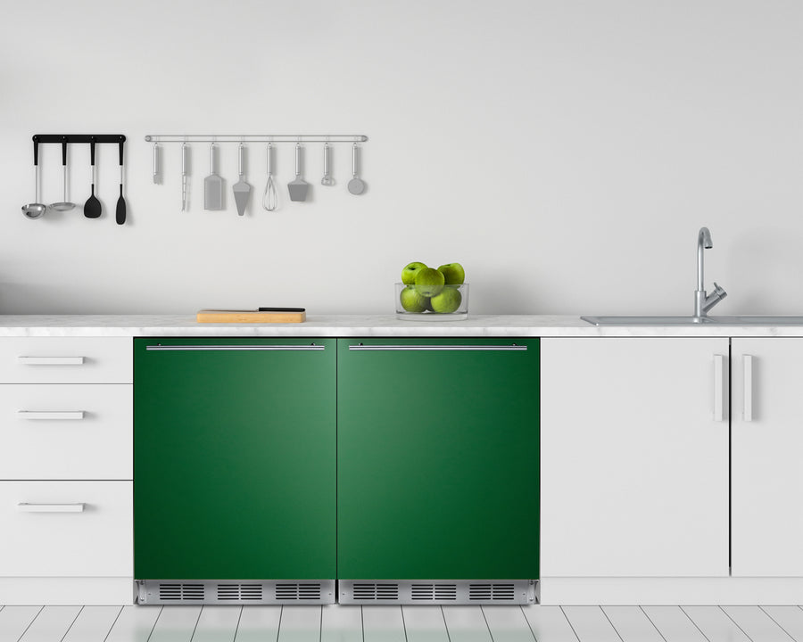 24" Wide Refrigerator-freezer, ADA Compliant - (BRF611WHGADA)