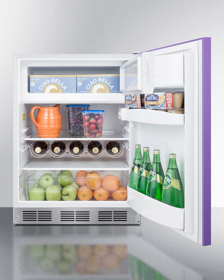 24" Wide Refrigerator-freezer, ADA Compliant - (BRF611WHPADA)