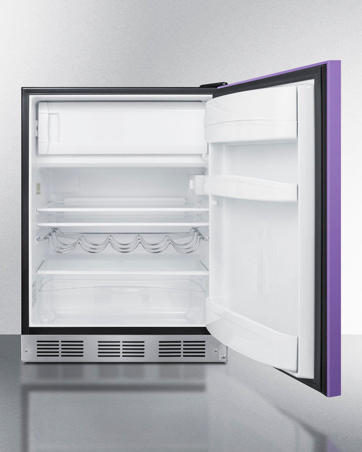 24" Wide Refrigerator-freezer - (BRF631BKP)