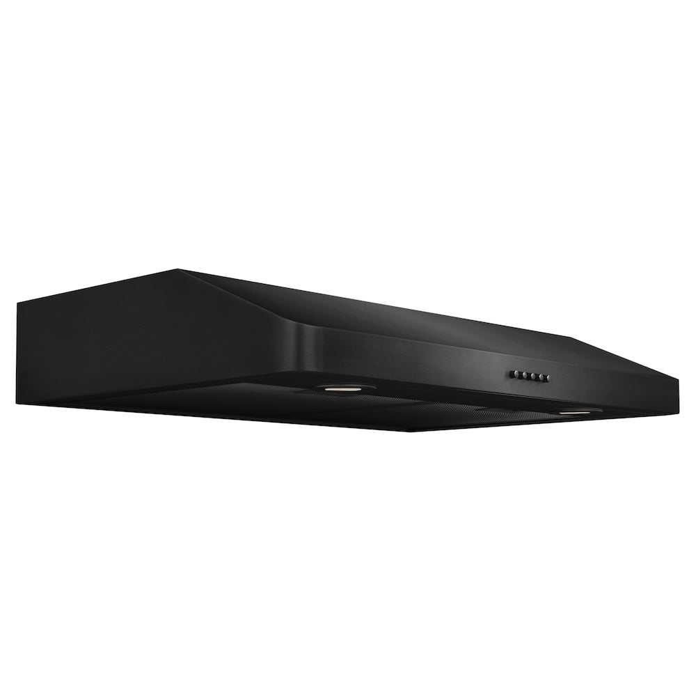ZLINE 30 in. 400 CFM Ducted Under Cabinet Range Hood in Black Stainless Steel (BS617-30) - (BS61730) -