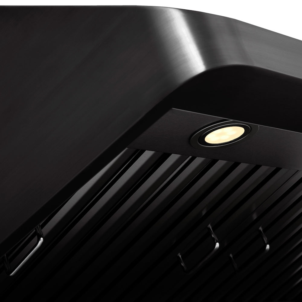 ZLINE 36 in. 600 CFM Ducted Under Cabinet Range Hood in Black Stainless Steel (BS623-36) - (BS62336) -
