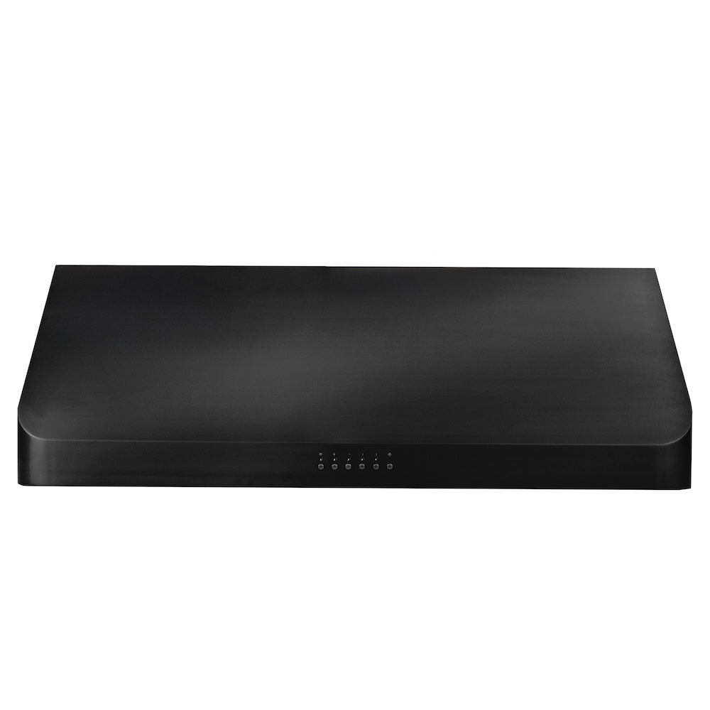 ZLINE 36 in. 600 CFM Ducted Under Cabinet Range Hood in Black Stainless Steel (BS623-36) - (BS62336) -