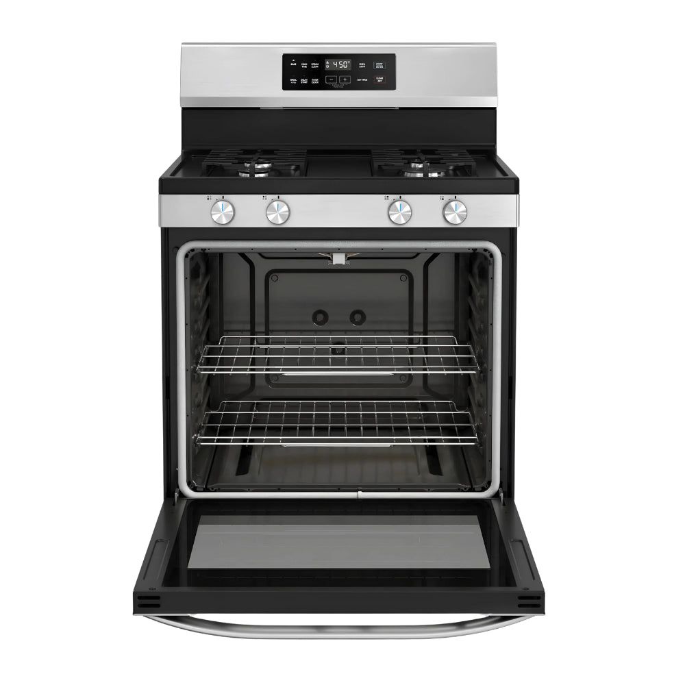 Bevoi BSPGG3003SS 30 inch Freestanding Rear Control OPP Gas Range in Stainless Steel