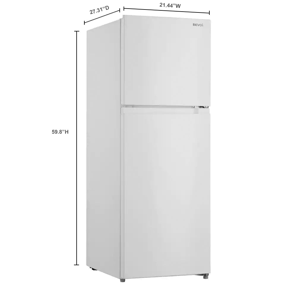 Bevoi BVIREF10W 10.1 cu. ft. Top Freezer Refrigerator White - (BVIREF10W)